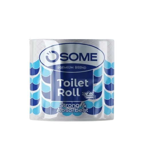 OSOME Clean It Toilet Roll Single White