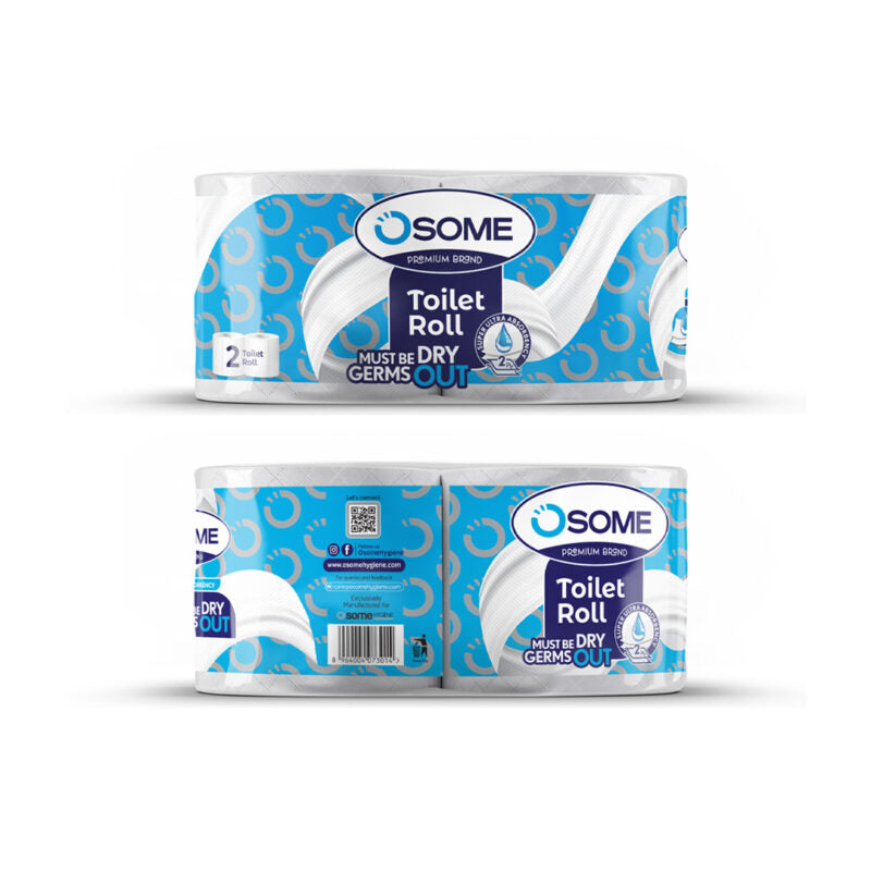 Toilet Roll Twin Pack
